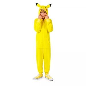Pokemon Pikachu Hooded Costume - Bright Yellow